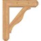 Ekena Millwork Funston Craftsman Smooth Bracket w/ Offset Brace, Western Red Cedar, 7 1/2"W x 30"D x 34"H BKT0806X30X34FST04SWR - alternate 3
